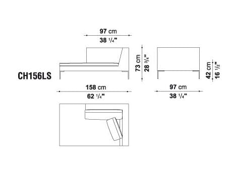 Мягкая ткань Dormeuse B&B Italia ARCH-00100740 - Вид №3
