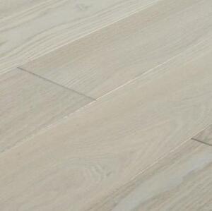 Массивная доска Amber Wood Слоновая Кость Ясень (Гладкая) 300-1800х120 мм.