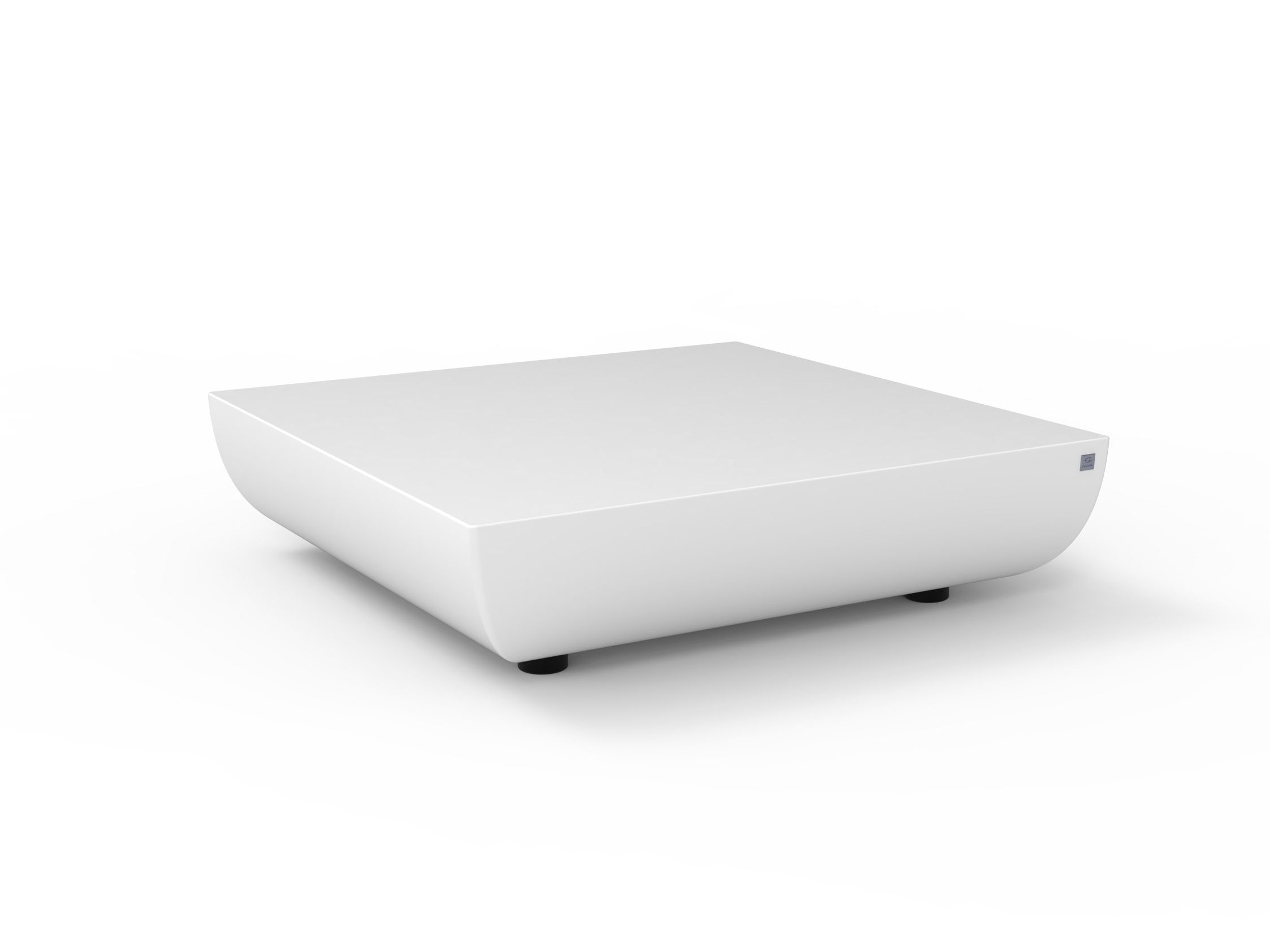 Квадратный стол из стекловолокна GANSK Виктория ARCH-00047119