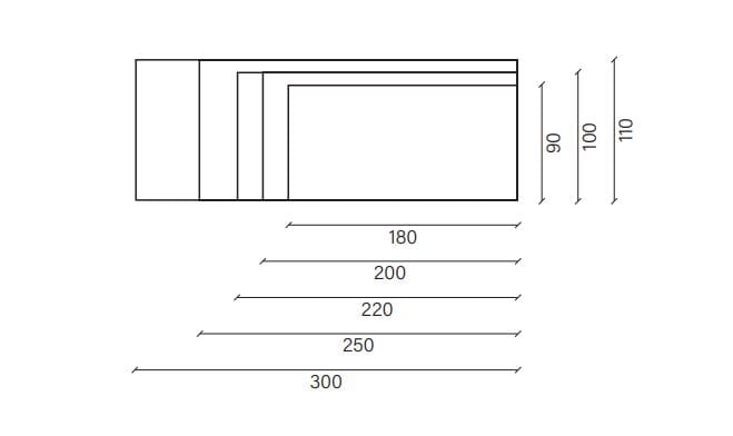 Прямоугольная столешница из дуба Devina Nais Free ARCH-00142092 - Вид №4