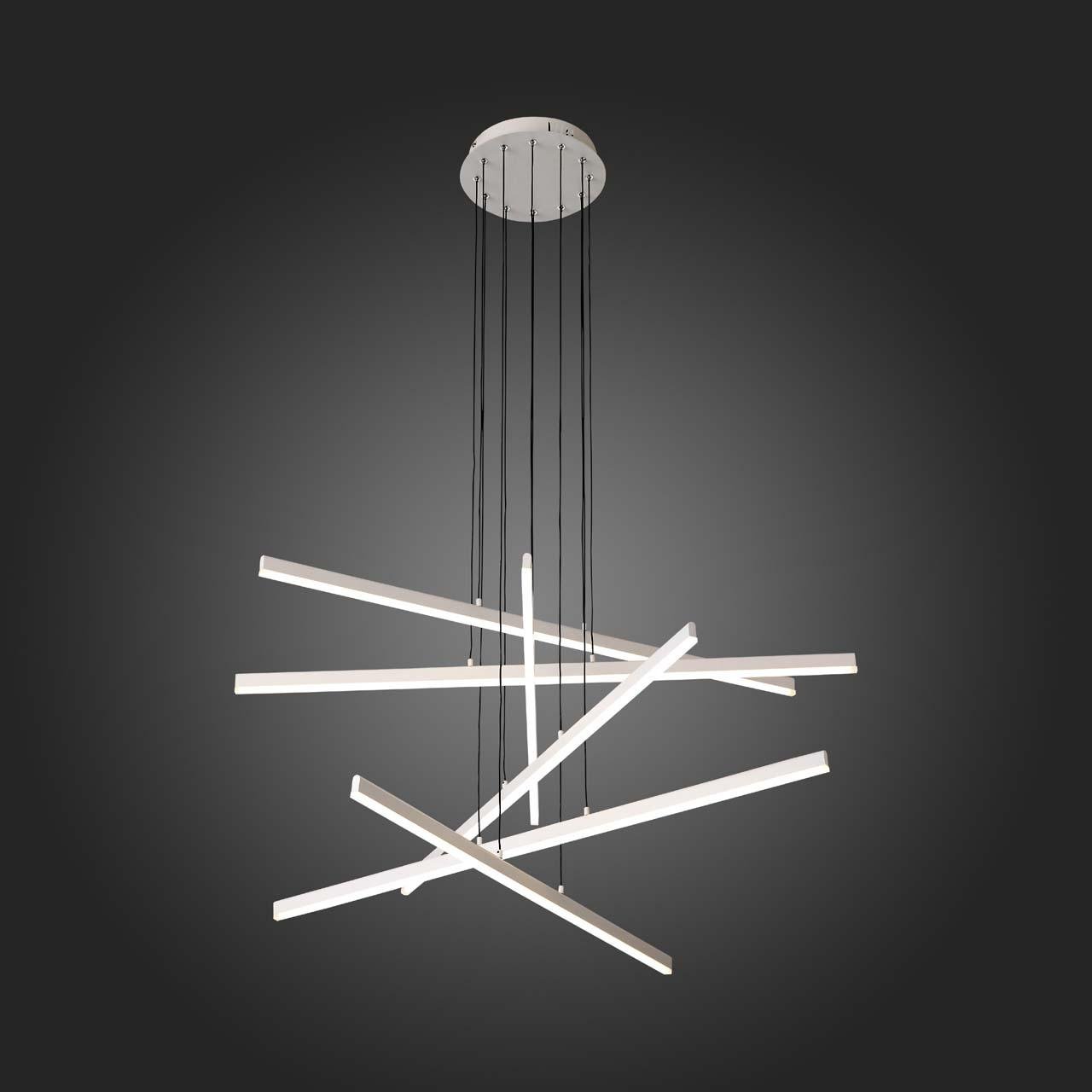 Подвесной светильник белый большой ST Luce Basoni SL394.523.06 ST LUCE ДИЗАЙНЕРСКИЕ, BASONI 00-3890099 Белый  - Вид №2