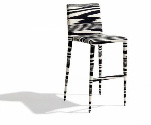 MissoniHome Высокий табурет из ткани