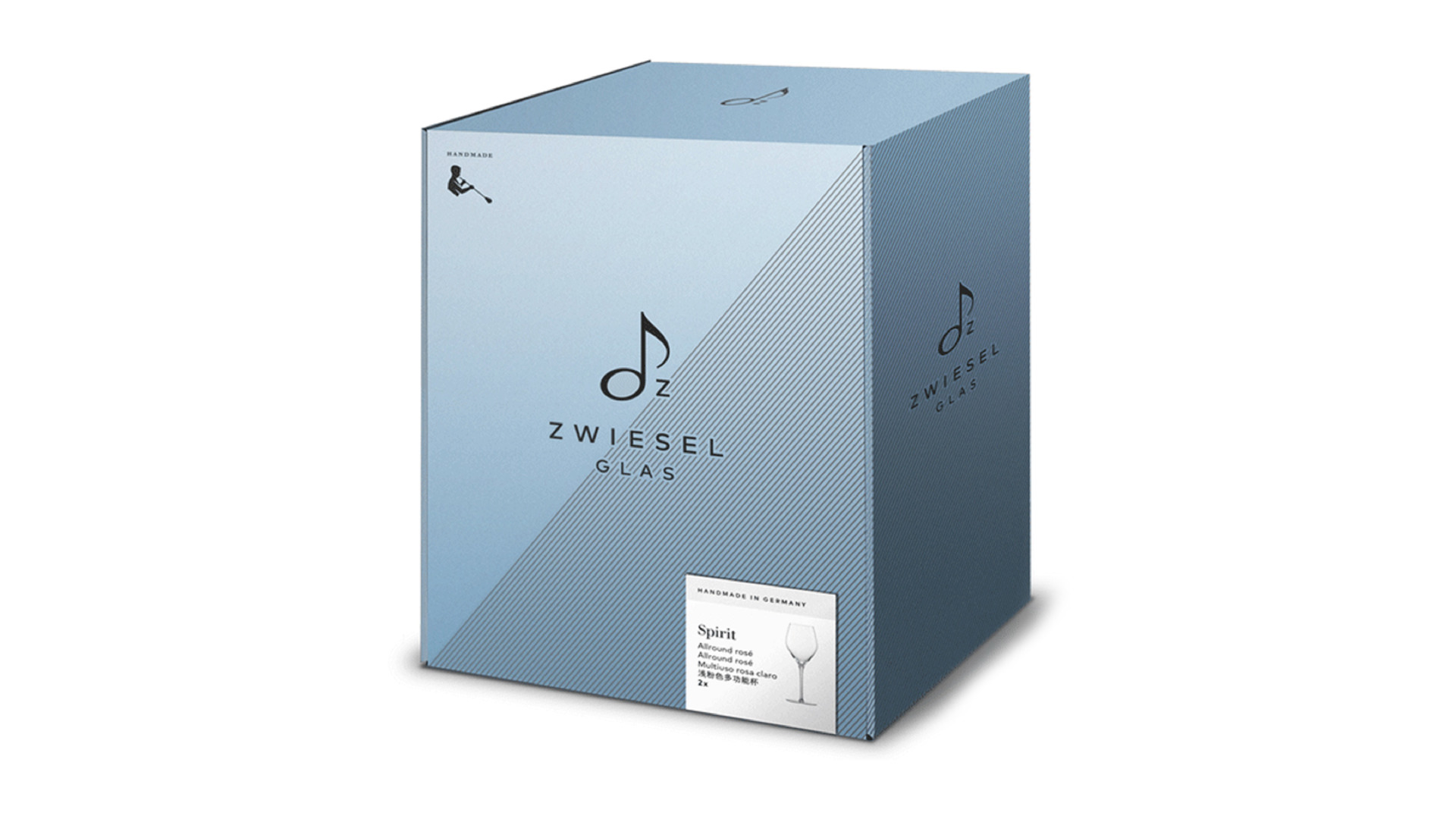 10668287 Zwiesel 1872 Набор бокалов для шампанского Zwiesel Glass "Спирит" 254мл 2шт п/к (графит) Стекло  - Вид №3