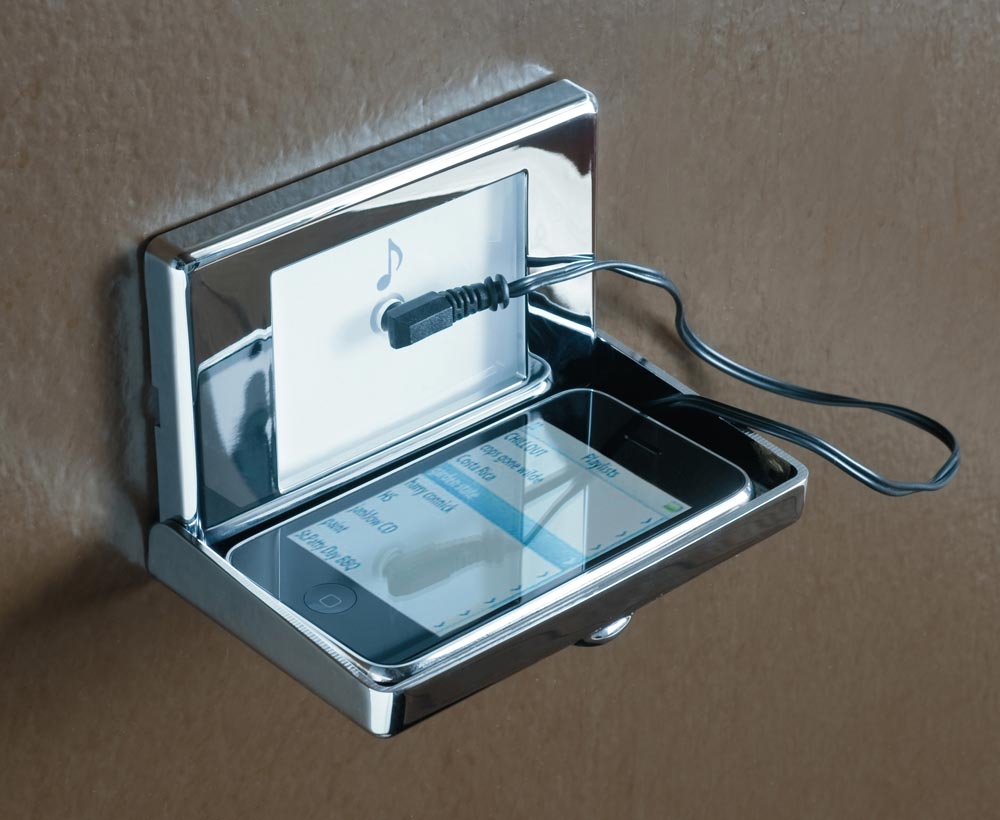 I01555 Потолочный & настенный душ Aquavolo MUSIC - CROMOTHERAPY BOSSINI  - Вид №1