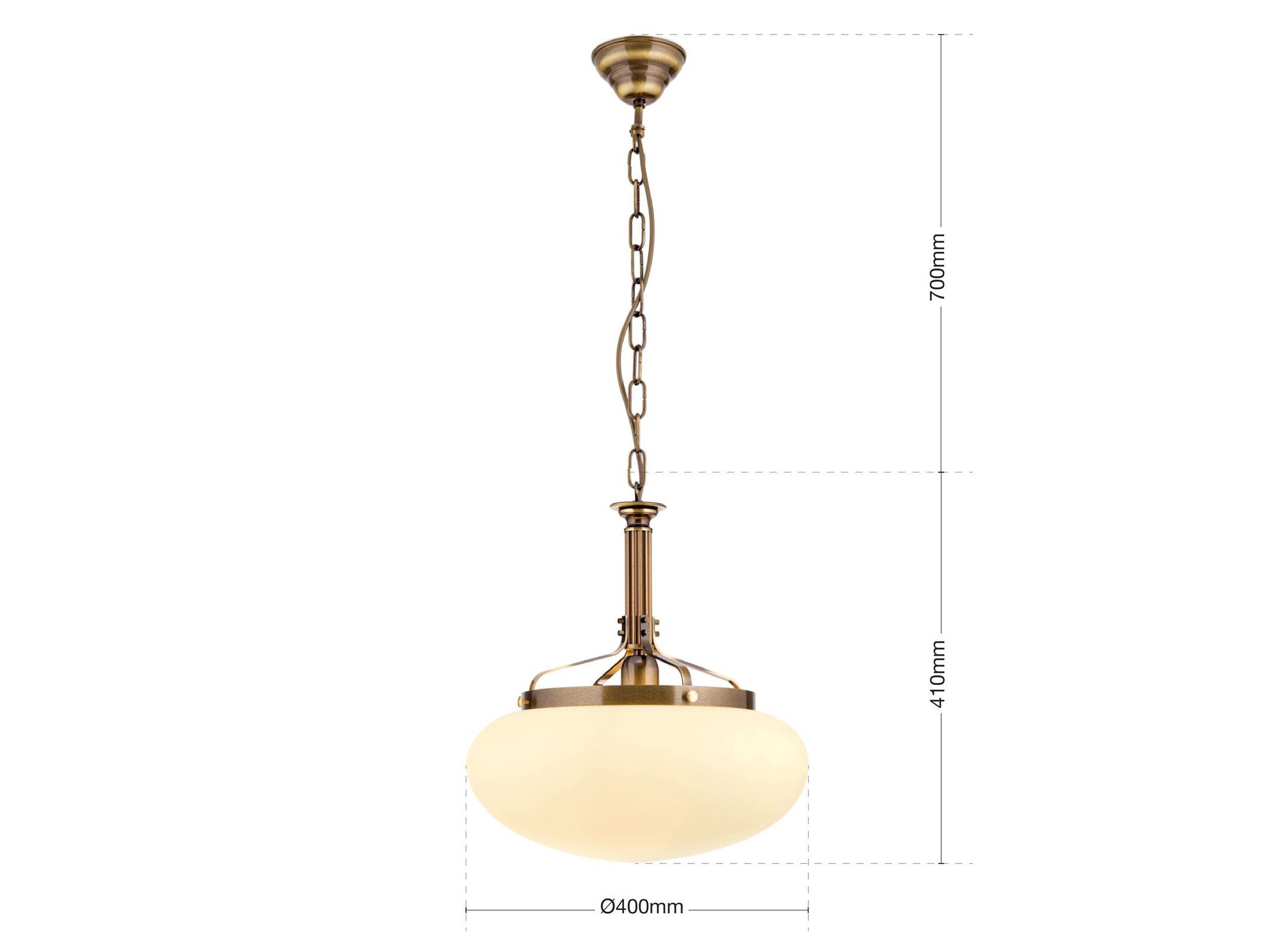 Стеклянный подвесной светильник Orion Wiener Nostalgie ARCH-00115809 - Вид №7