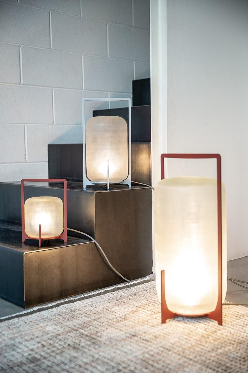 Warli Настольная светодиодная лампа из нержавеющей стали и стекла sun-id-1462309 - Вид №4