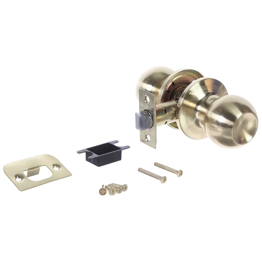 Ручка-защелка 624/BL PB-B без фиксации сталь цвет золото FUARO STLM-2078349 - Вид №1