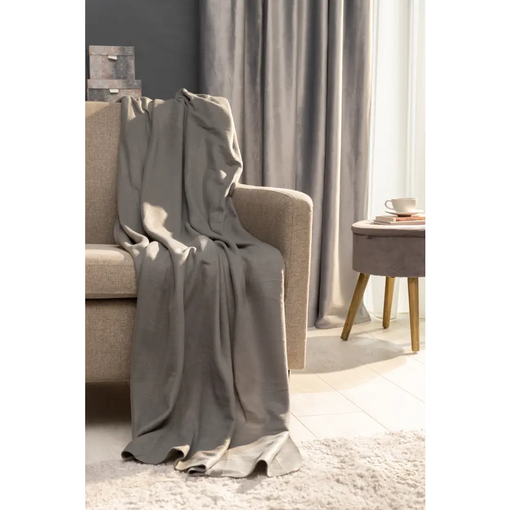 Плед Ardenza Arimno 130x170 см флис цвет серый 84256213 STLM-2190892 - Вид №3