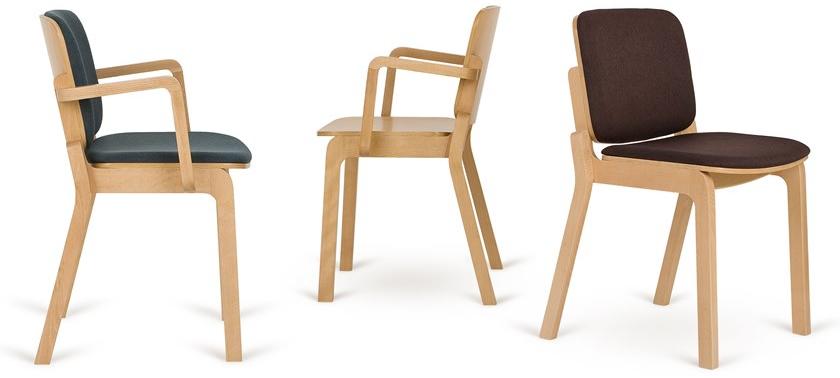 Paged Деревянный стул со встроенной подушкой sun-id-1497180 - Вид №3