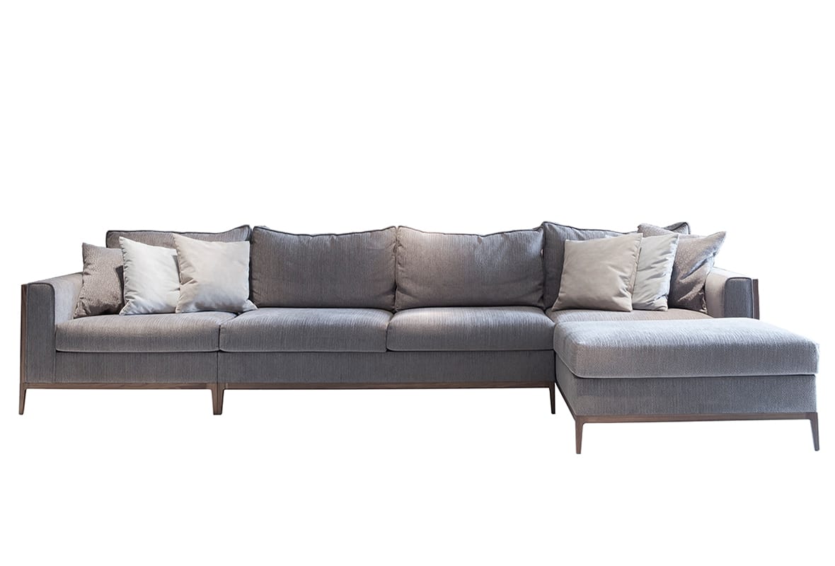 Тканевый диван с полуостровом Mobi ARCH-00042454 - Вид №1