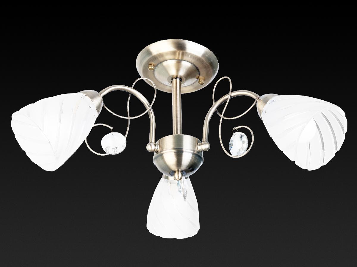 Потолочная люстра Toplight Brooke TL7110X-03AB TOPLIGHT BROOKE 187898 Белый  - Вид №1