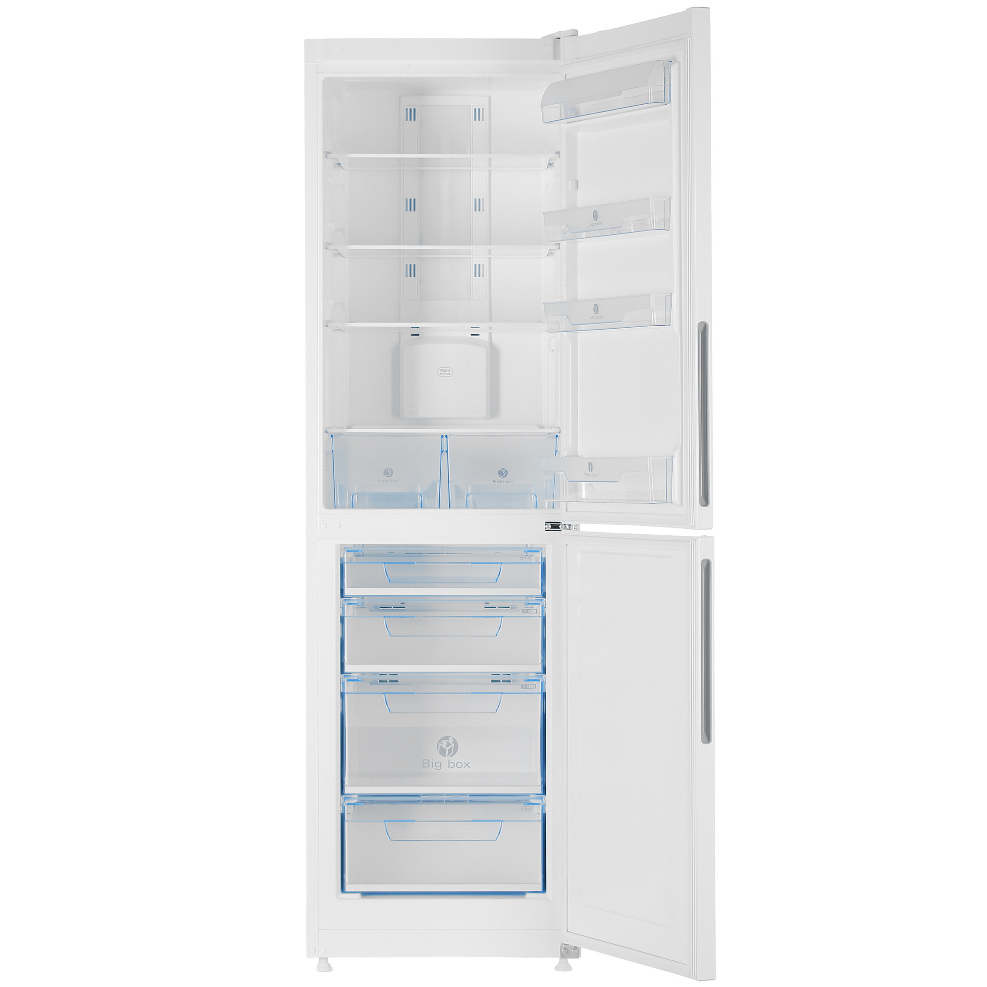 8195032 Холодильник с морозильником   Pozis RK-FNF-173 белый STDN-0043179 - Вид №1