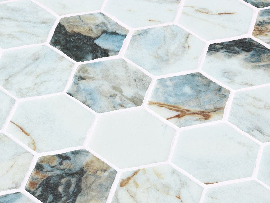 Стеклянная мозаика Onix Высококлассный мрамор Hex XL ARCH-00150492 - Вид №1