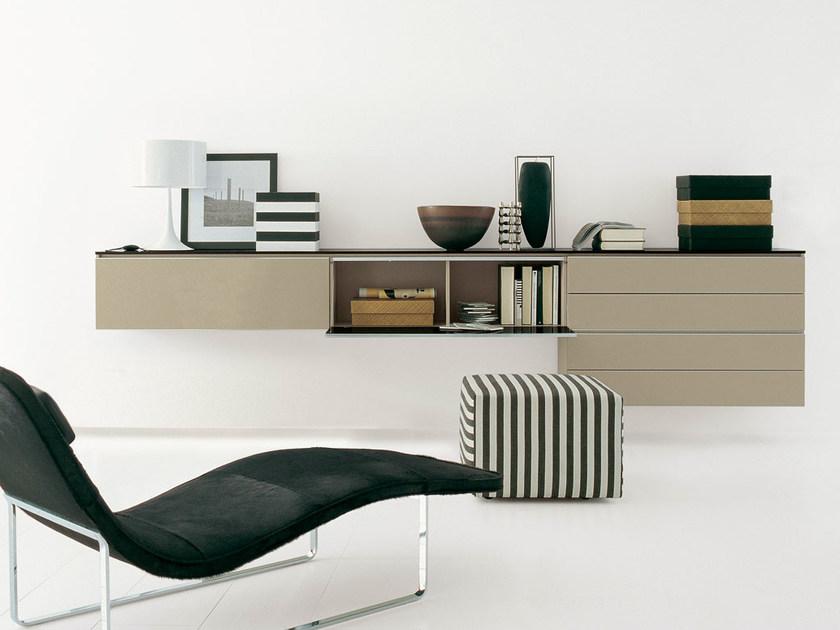 B&B Italia Модульная оборудованная стенка с подставкой под телевизор Pab sun-id-1512474 - Вид №5