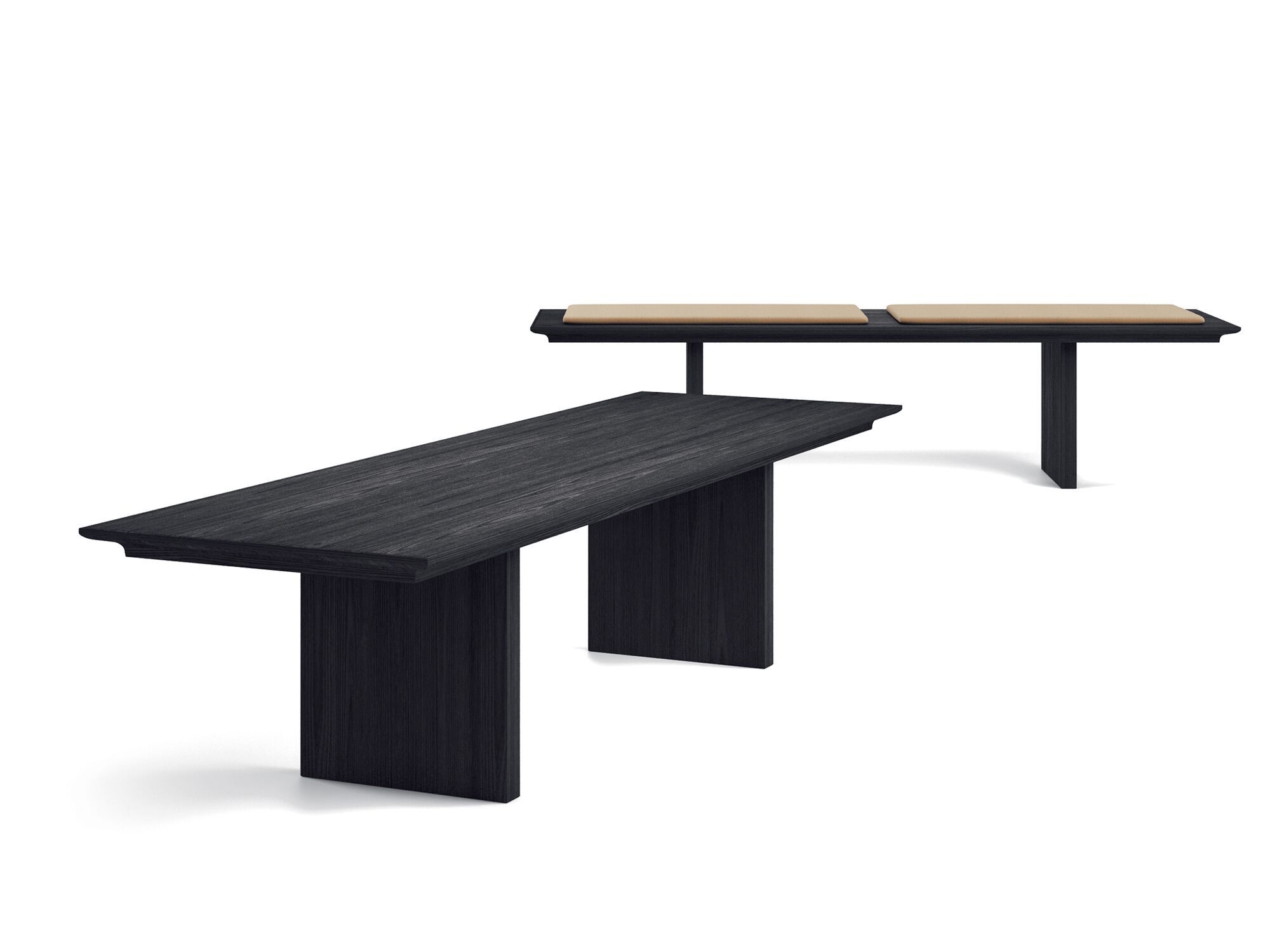 Скамья из ясеня Kico Living Complements ARCH-00036121