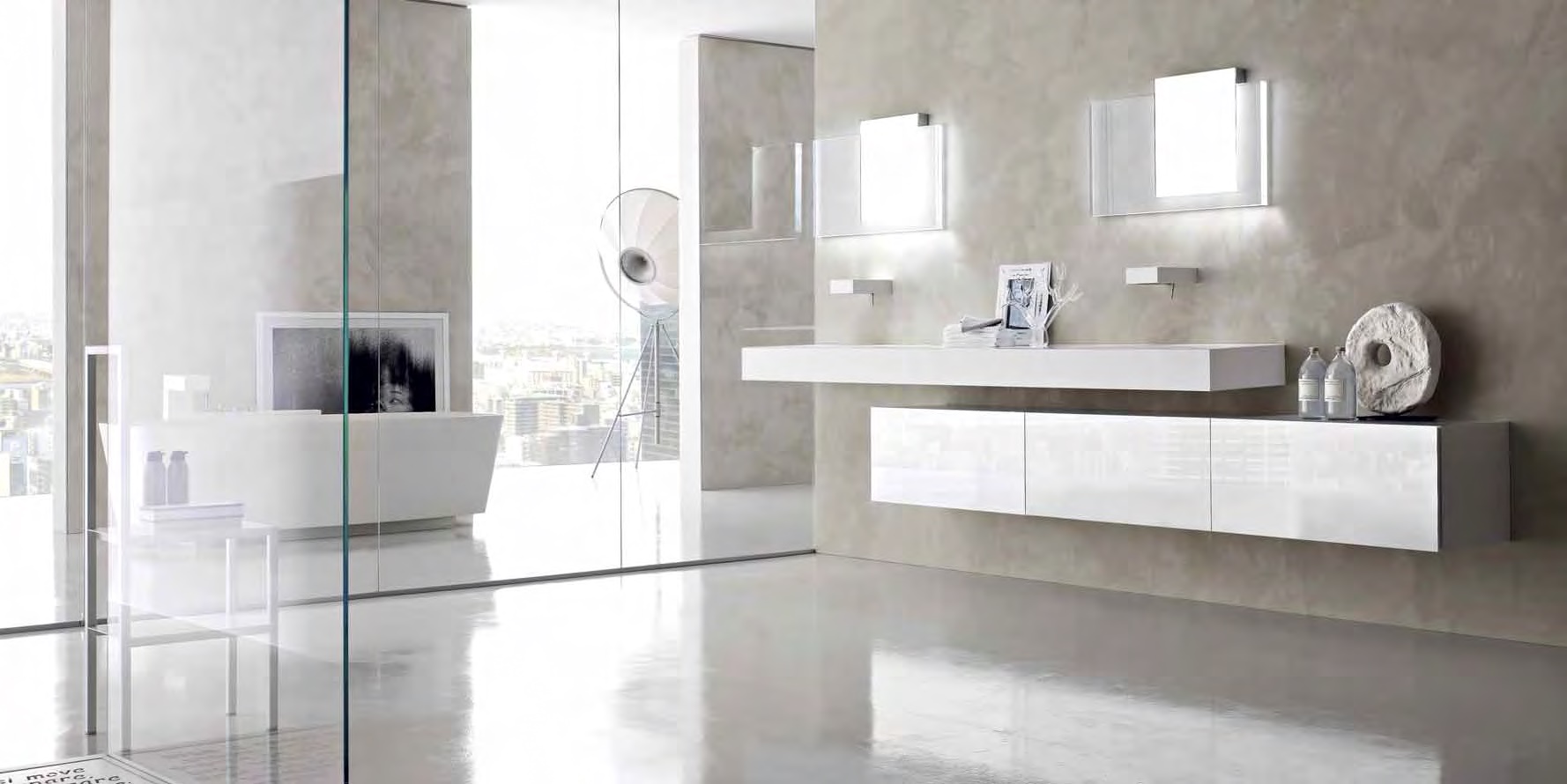 Toscoquattro Смеситель-полка для раковины Rubinetteria LivingTec 08RB3SA - Вид №2