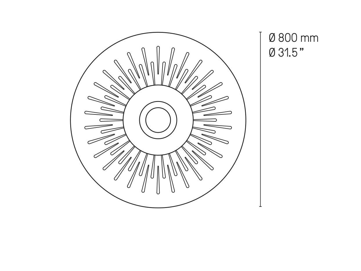 Латунный светодиодный настенный светильник CVL Luminaires Atmos ARCH-00024130 - Вид №4