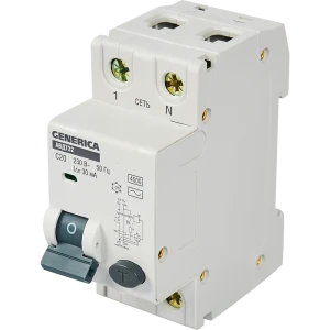 Дифференциальный автомат Generica АВДТ-32 для надежной защиты электросети 84871059