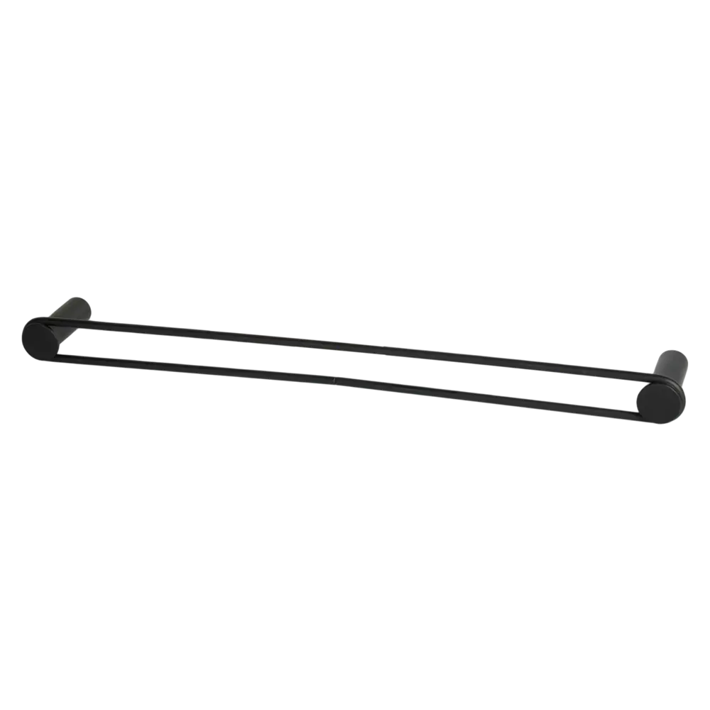 Настенный держатель для полотенец SWENSA Dots черный матовый 89368792 STLM-1582612