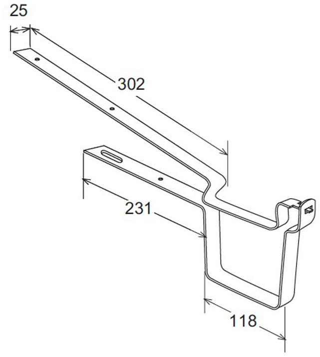 First Corporation Двойной аист из окрашенного листового металла для желоба First plast sun-id-1356527 - Вид №1