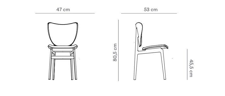 Дубовый стул NORR11 Elephant ARCH-00053135 - Вид №3