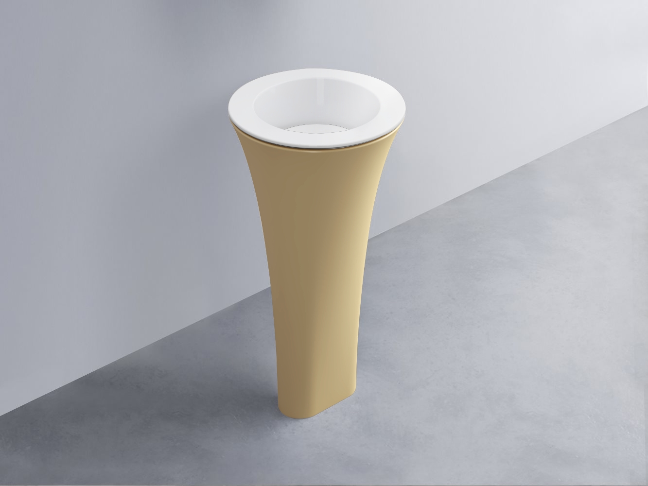 AMLA45-BL+AMPILT-BL+AMCOLT-CN Раковина Amedeo Tondo отдельностоящая cielo Enjoy + Amedeo Ceramica Cielo