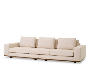 4-местный тканевый линейный диван