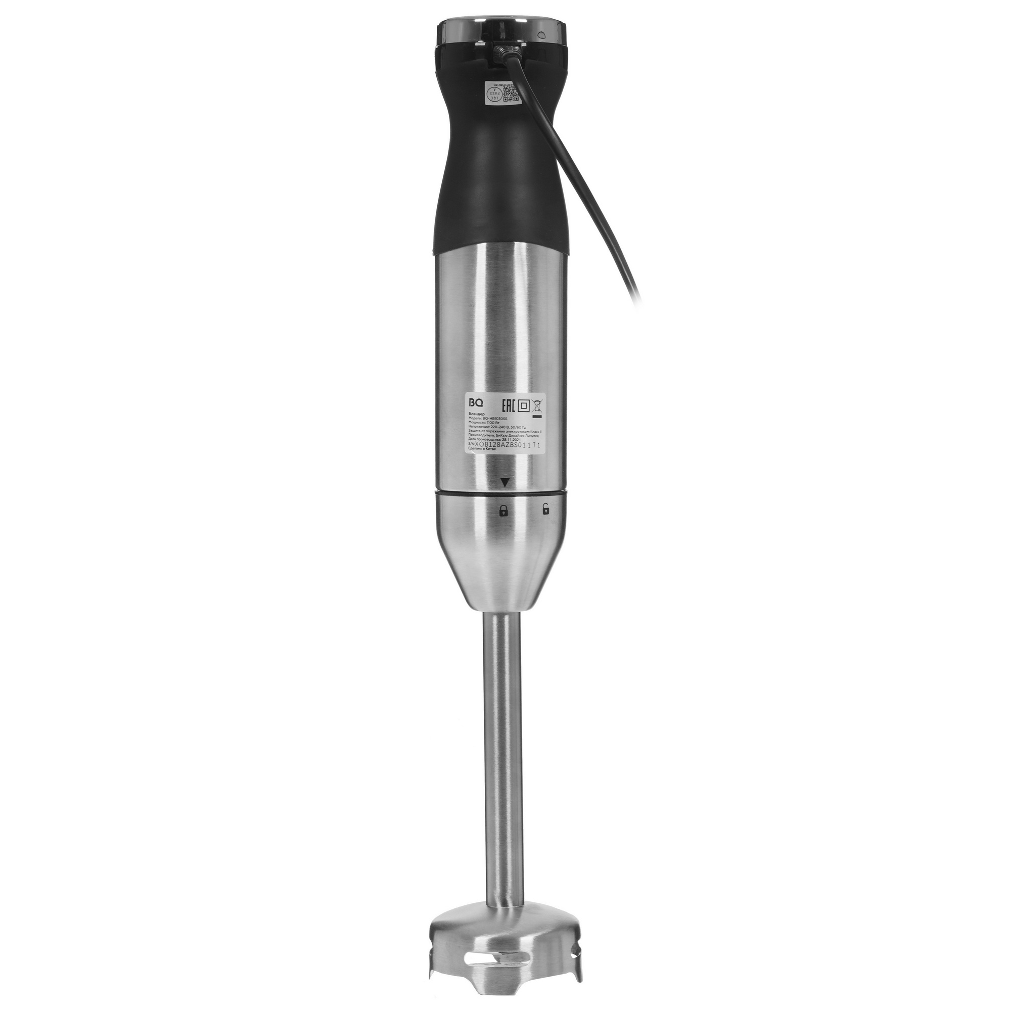 5366495 Блендер погружной BQ HB1030SS черный STDN-0076310 - Вид №5