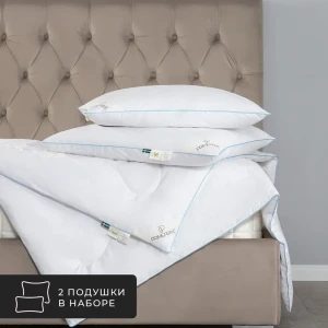 91591958 Комплект из 2 подушек Prime prive Linen 50x70 см, полиэфирное волокно STLM-1480778