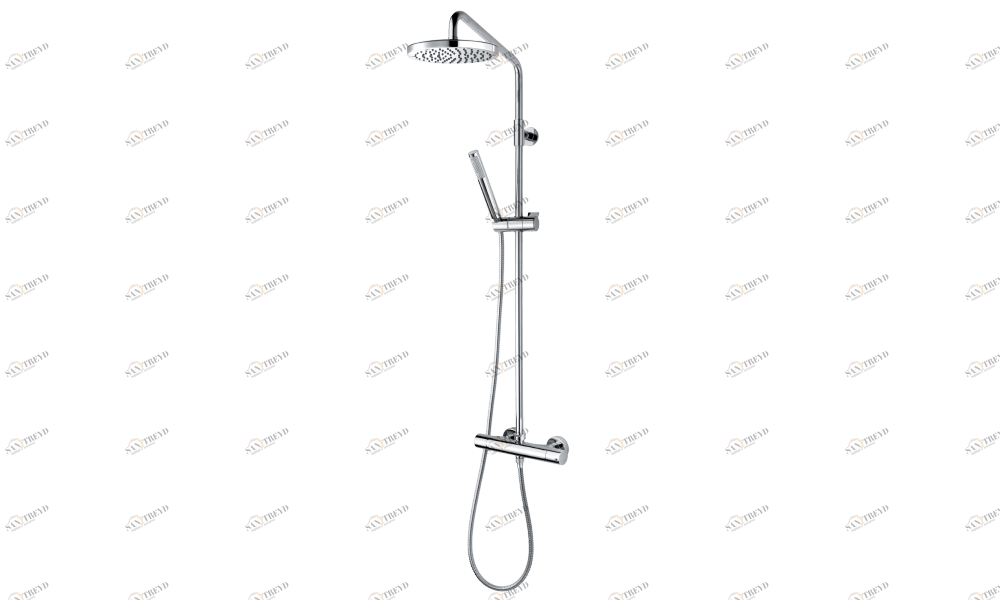 L02267 Душевая колонна ZOE Ø 250 mm - Termostatico BOSSINI 