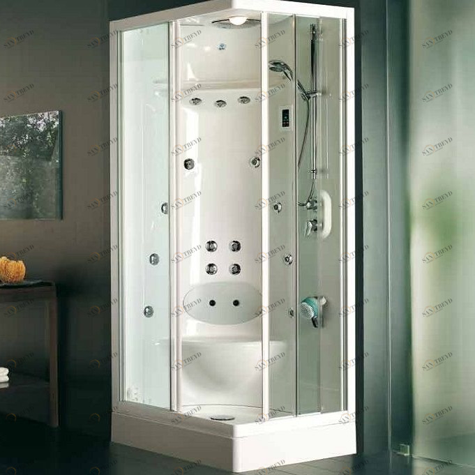 Душевая кабина угловая с гидромассажем Box Kenzo Standart Karolitalia BLUBLEUBOXKENZOSTANDART