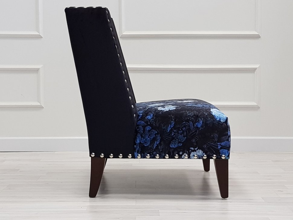 Кресло Frozen черное ICON DESIGNE ДИЗАЙНЕРСКИЕ, BURCU KORKMAZYUREK 096822 Черный;синий  - Вид №5