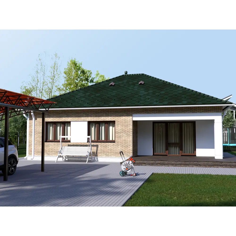 Гибкая черепица Технониколь Прима зеленый 3 м² STLM-2174049 - Вид №5