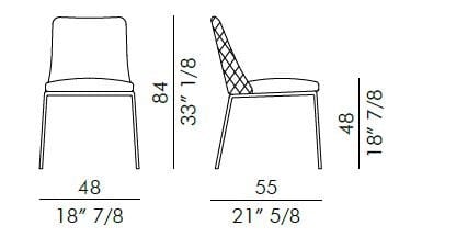 Кожаный мягкий стул EFORMA Max ARCH-00117768 - Вид №7