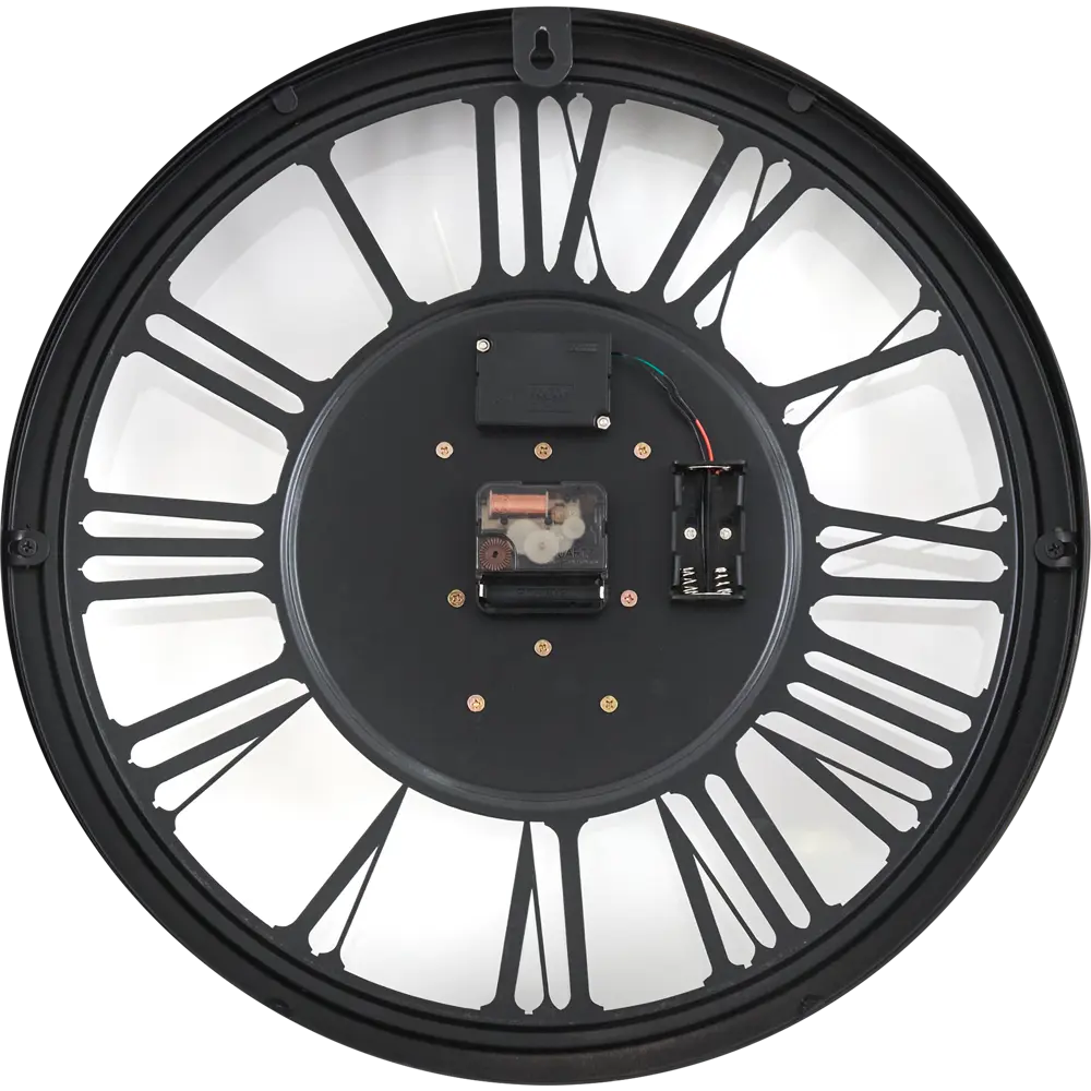 Часы настенные Dream River Шестеренки круглые металл цвет черно-коричневый  ø46  см STLM-2174512 - Вид №2