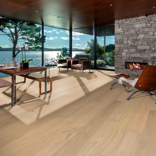 Паркетная доска Kahrs Дуб Париж Полуматовая 2600200442 - Вид №14