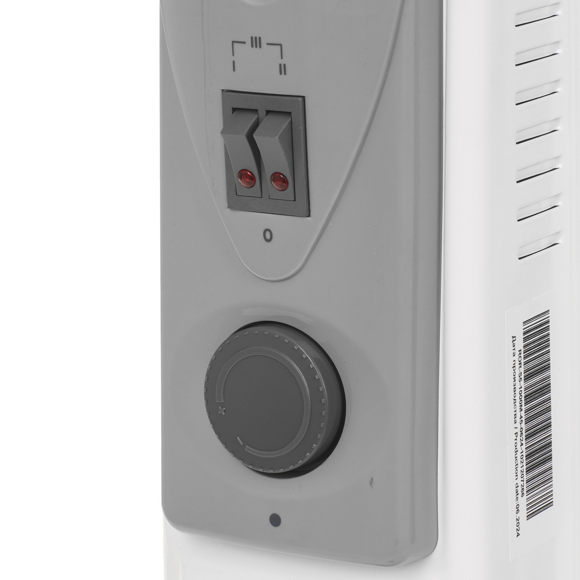 9151233 Масляный обогреватель Royal Clima ROR-S5-1000M белый STDN-0009766 - Вид №3