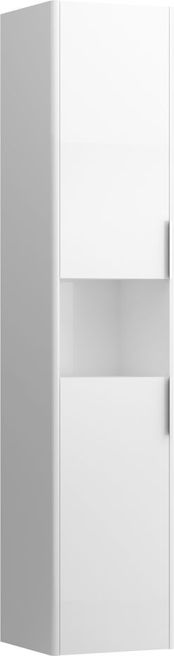 H4026921102661 Шкафчик высокий - правый с двумя дверцами и открытой полкой LAUFEN PRO - Вид №1