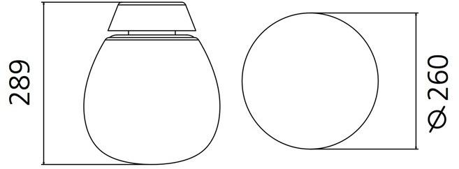 Artemide Настенный светильник / потолочный светильник из дутого стекла Empatia sun-id-1356877 - Вид №6