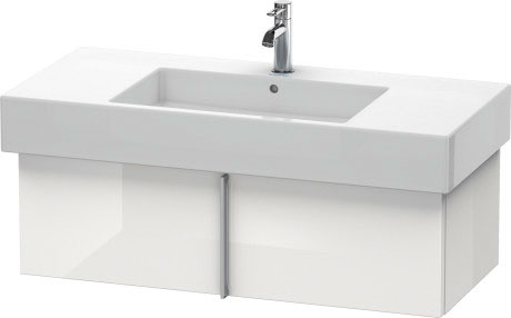 VE611405353 Тумбочка подвесная Vero #VE6114 1000 x 446 мм Каштан темный, декор Duravit - Вид №2