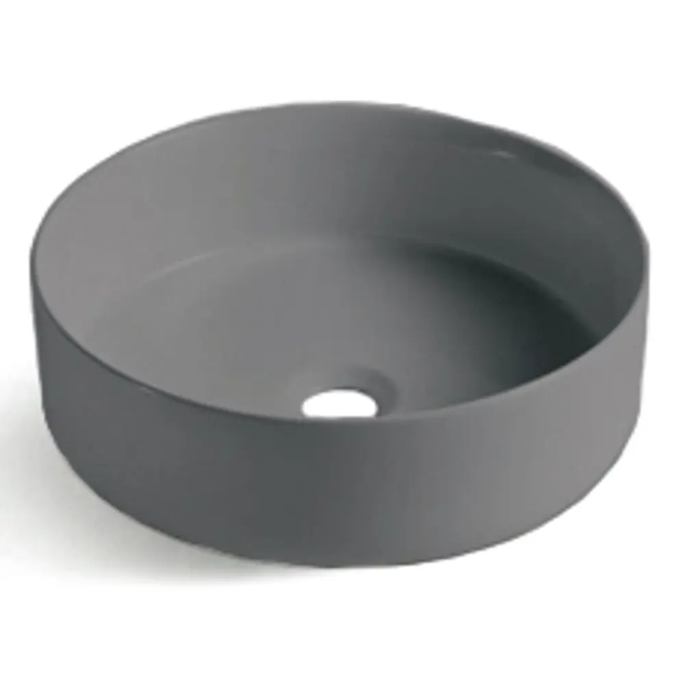 Раковина Culto Andi накладная 40.5 см цвет серый матовый STLM-2204164