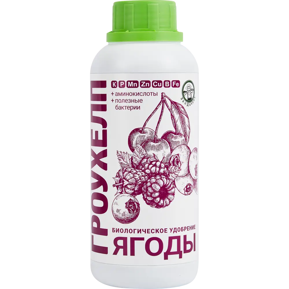 Экодачник Гроухелп — жидкое удобрение для плодово-ягодных культур 500 мл 86481314 STLM-0962636