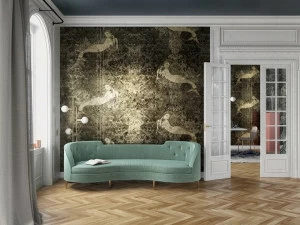 Inkiostro Bianco Обои сусальное золото Goldenwall 2020 Inkpiwg2001,2