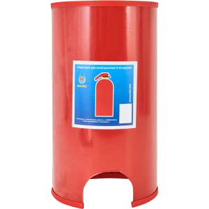 Подставка под огнетушитель Фаэкс ОГН-П15, 170x312x170 мм, металл, цвет красный