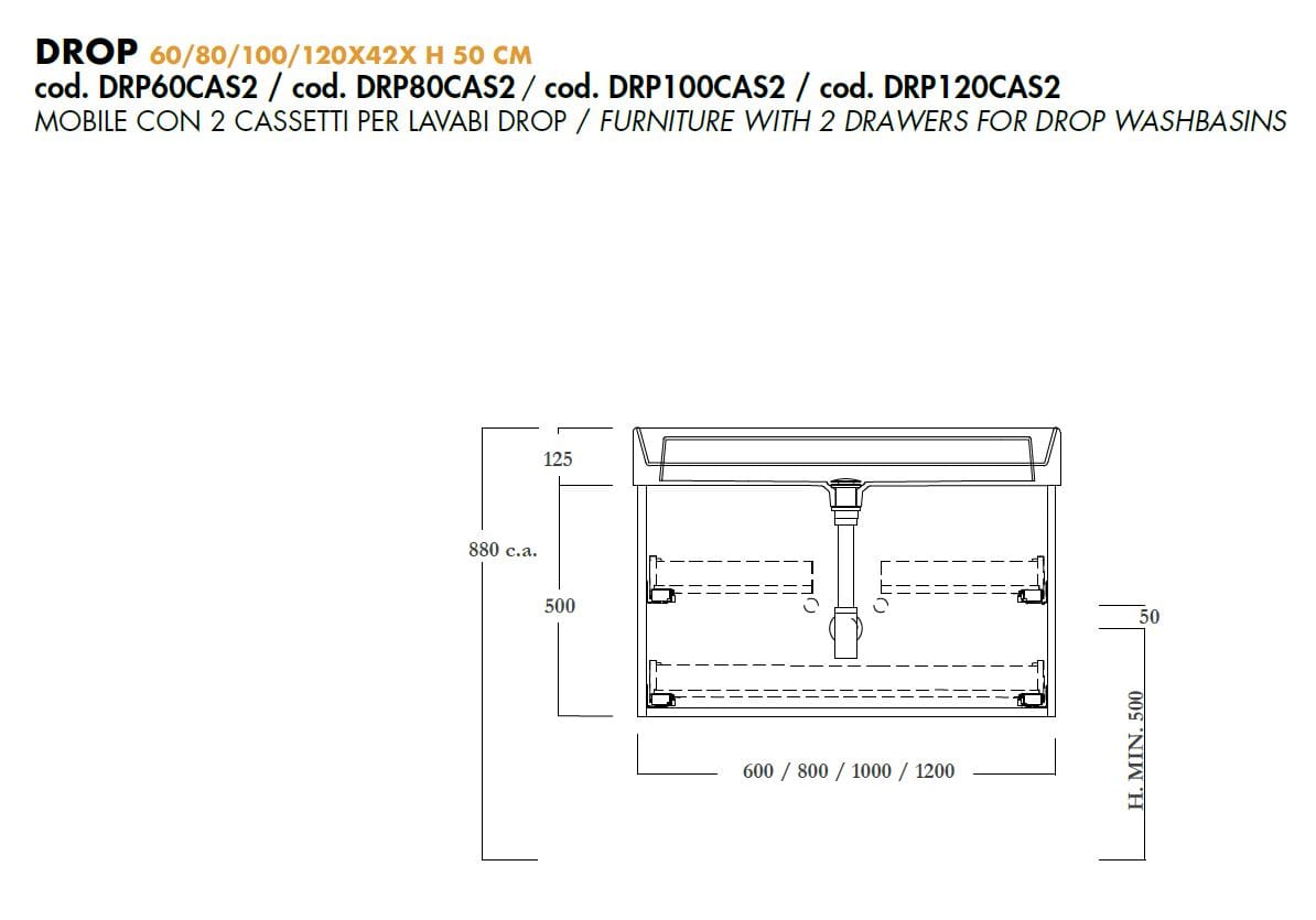 Стальной умывальник с держателем для полотенец Olympia Ceramica DROP ARCH-00037564 - Вид №3