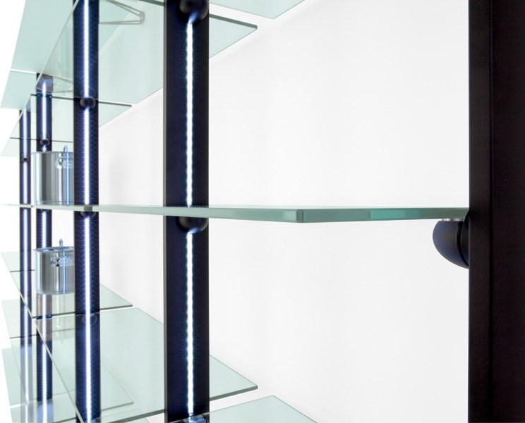 Diemmebi Модульный открытый книжный шкаф из закаленного стекла Backup sun-id-1438097 - Вид №3