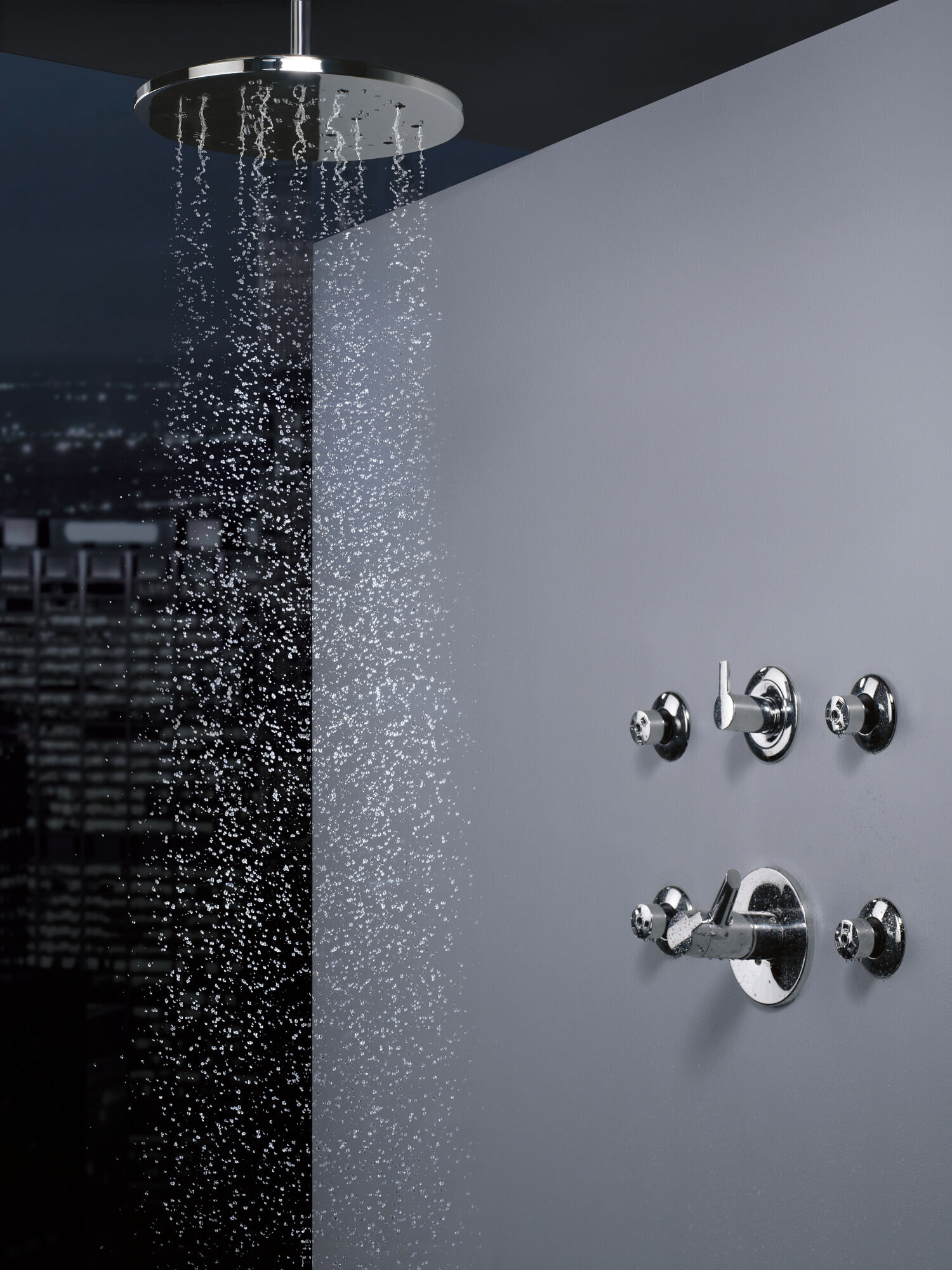 T11961 3-портовая переключающая накладка с 6 позициями Delta Faucet Compel Хром  - Вид №7