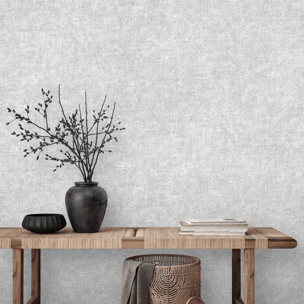 Флизелиновые обои Renowa Etalon серые с рельефной текстурой 89372605 STLM-0815290 - Вид №3