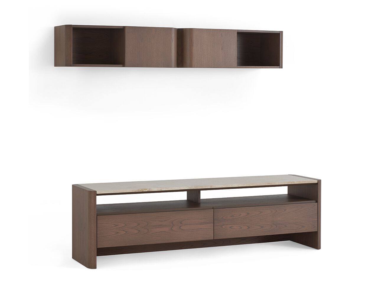 Деревянный шкаф для телевизора с ящиками NDESIGN Ezora ARCH-00060617 - Вид №3