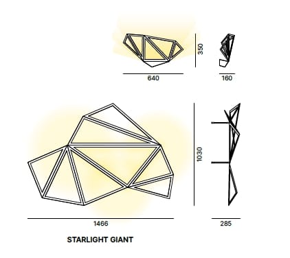Алюминиевый светодиодный настенный светильник Quadrifoglio Group Design Lighting ARCH-00071205 - Вид №7